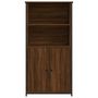 Voir la diapositive 5 : VIDAXL Buffet haut chene marron 62x36x121,5 cm bois d'ingenierie