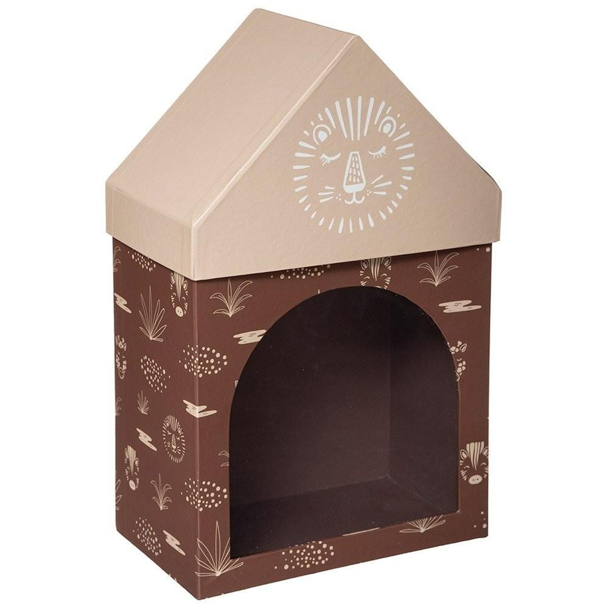 ATMOSPHERA Lot de 2 boites de rangement forme hutte