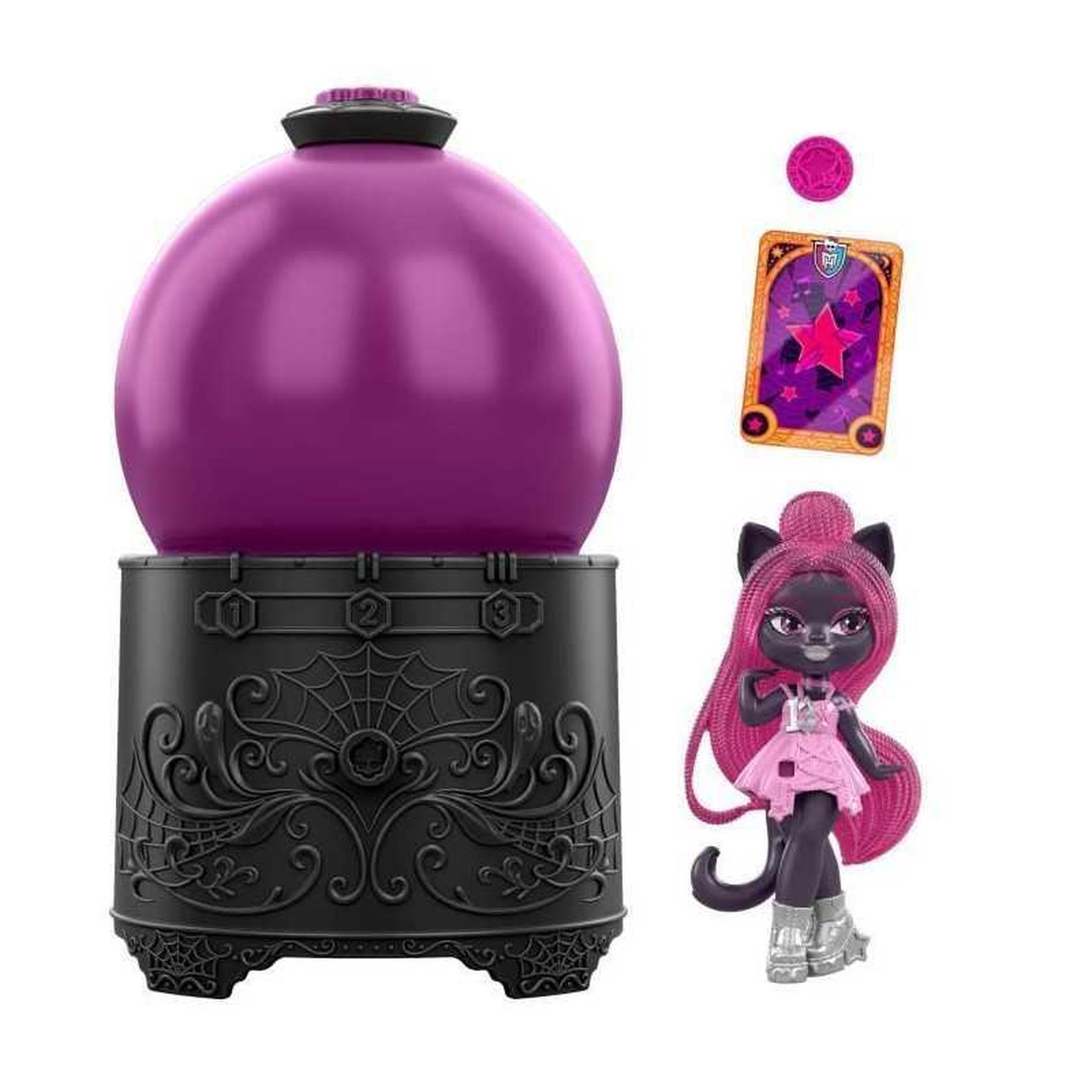 Voir la diapositive 2 : MONSTER HIGH Monster High - Potions - Assortiment Boule de Cristal, avec mini-poupées - Monster High - JCX99