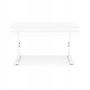 Voir la diapositive 5 : Paris Prix Bureau Hauteur Réglable  Mathew  160cm Blanc