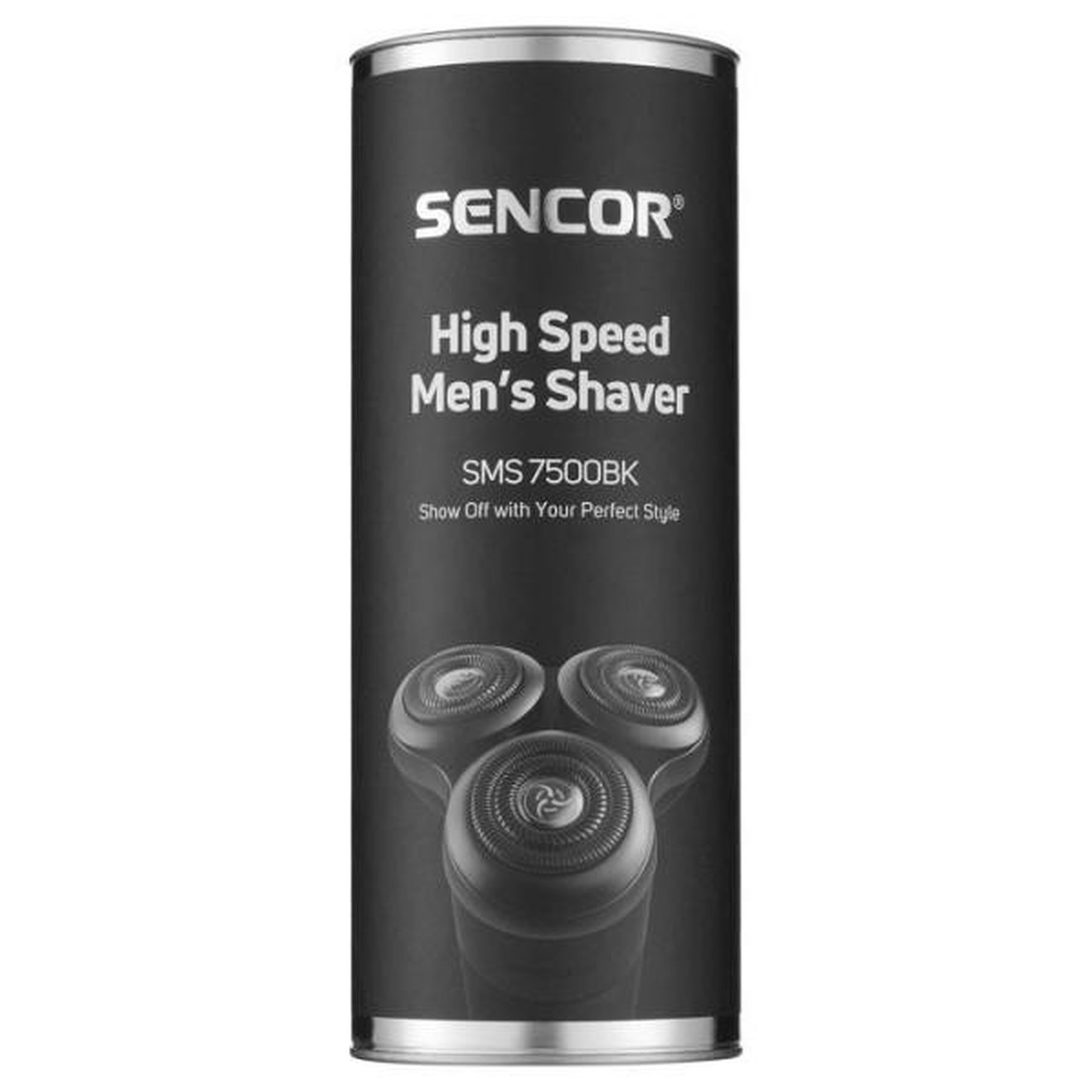 Voir la diapositive 6 : MARKET24 Rasoir - Tondeuse Electrique   homme SENCOR SMS 7500BK - Tete flottante 3D - Usage sec ou humide - Double anneau inox - Noir