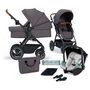 Voir la diapositive 1 : KINDERKRAFT Poussette B-TOUR 3en1 Mink Pro