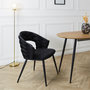 Voir la diapositive 2 : The Home Deco Factory Lot de 2 chaises assise tressée LUND