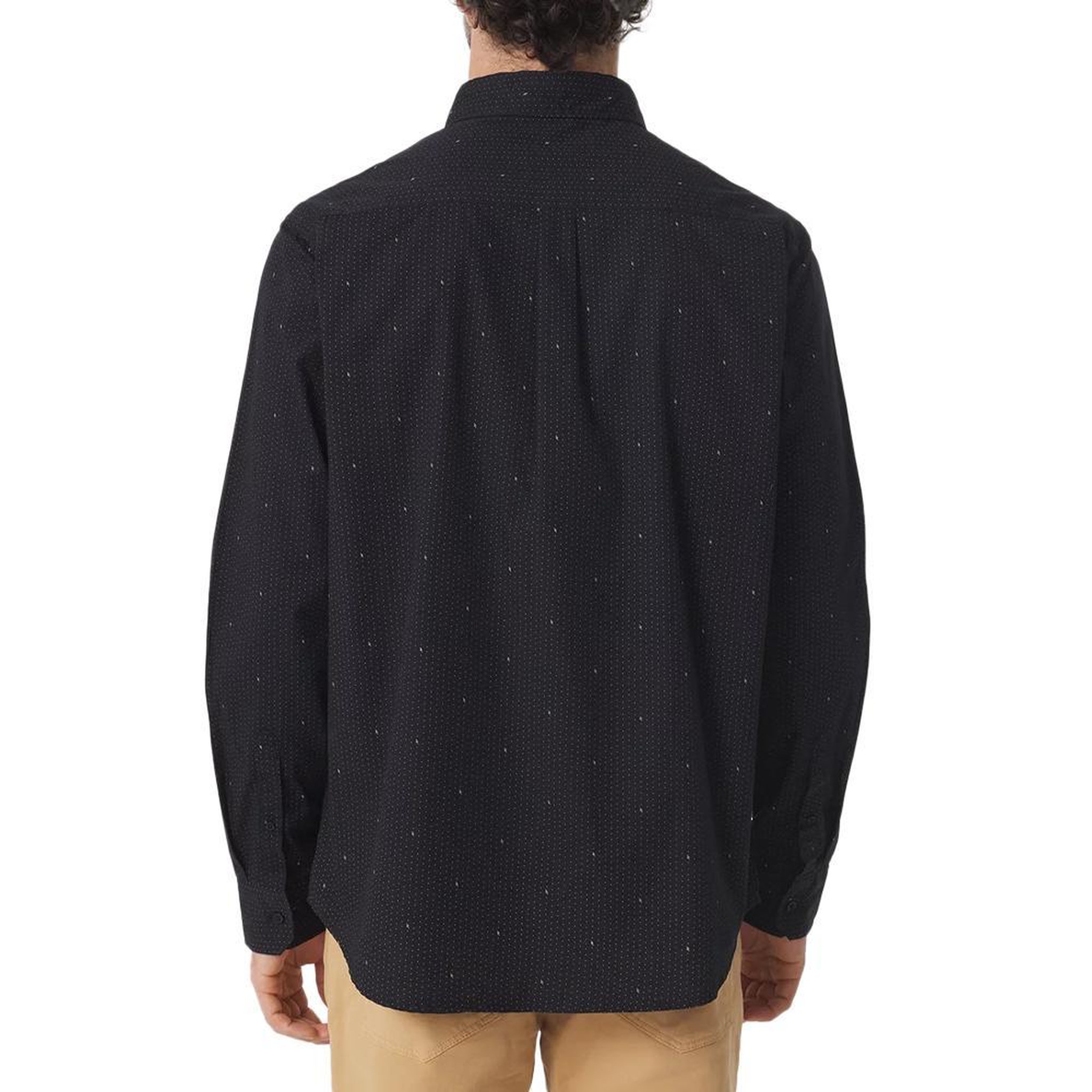 Voir la diapositive 2 : TBS Chemise Noire Homme TBS SYRAHCHE