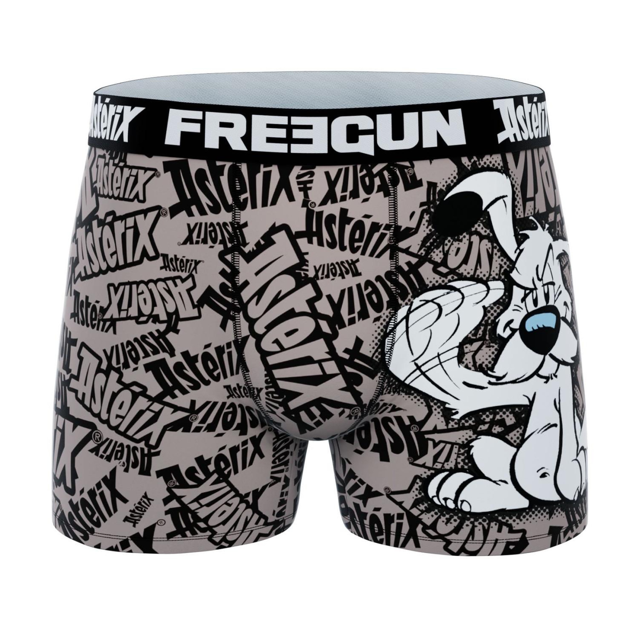 Voir la diapositive 5 : FREEGUN Lot de 3 boxers homme Asterix et Obelix
