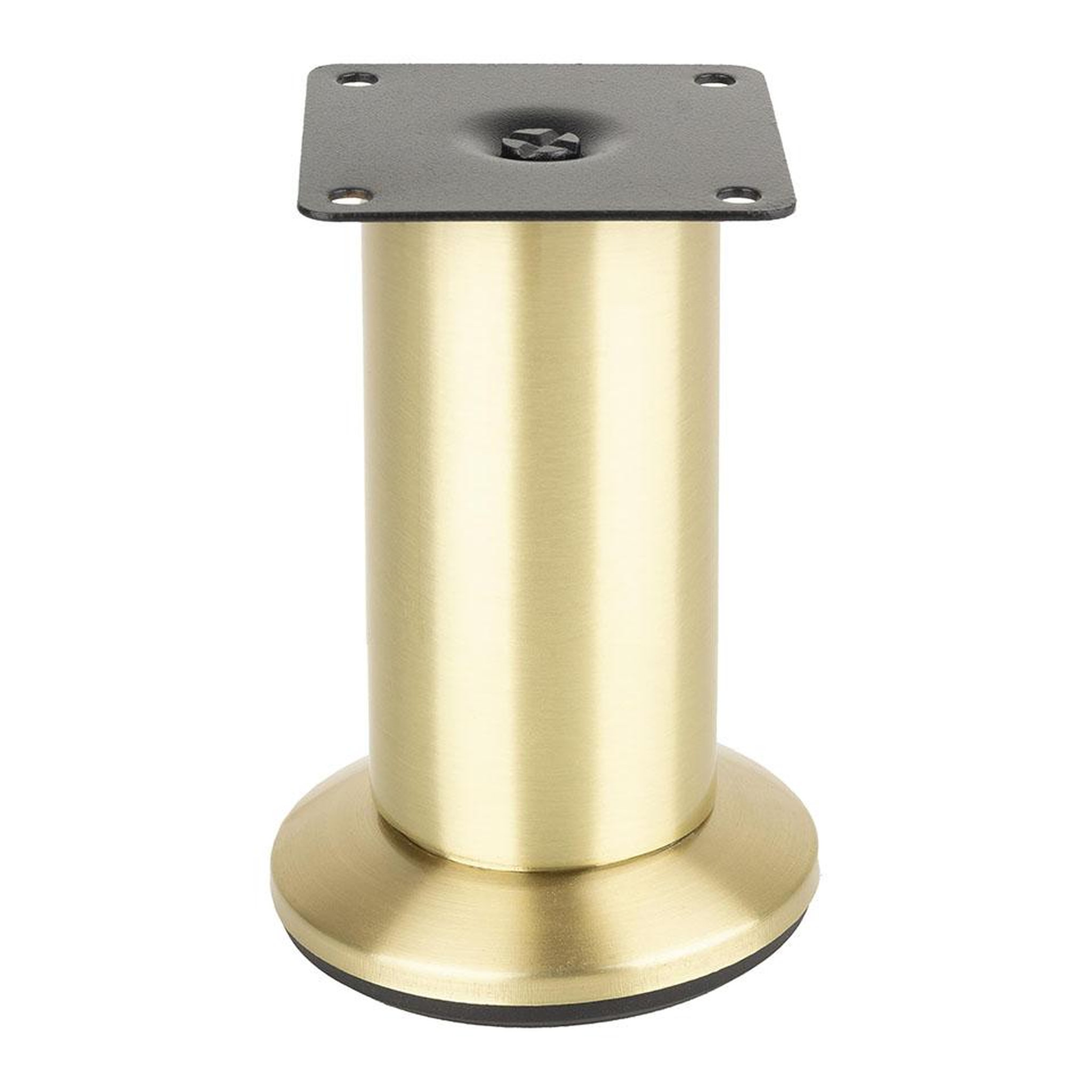 CENTRALE BRICO Pied de meuble fs001 100 mm réglable or brossé