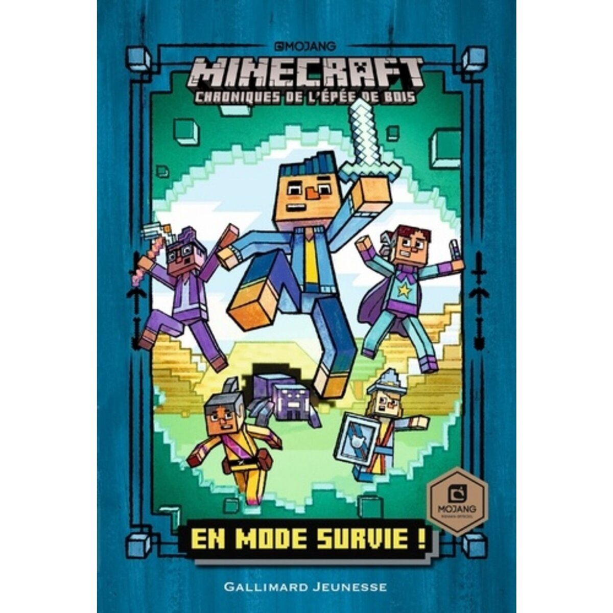  Minecraft - Chroniques de l'épée de bois Tome 1 : En mode survie !, Eliopulos Nick