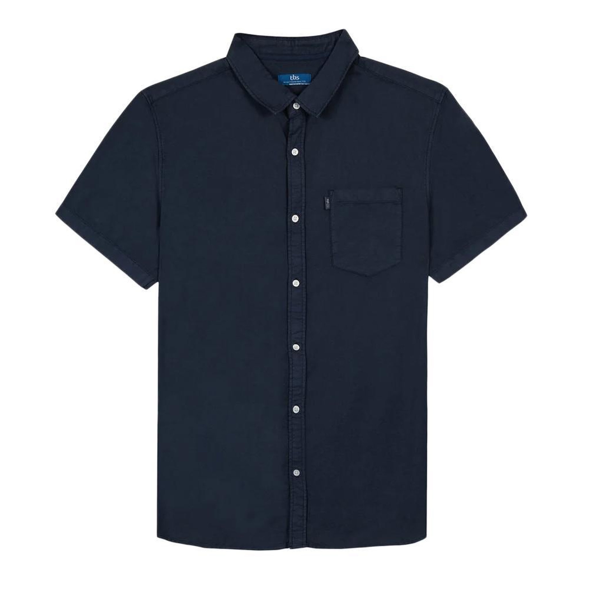 Voir la diapositive 1 : TBS Chemise Marine Homme TBS BRODYCHA