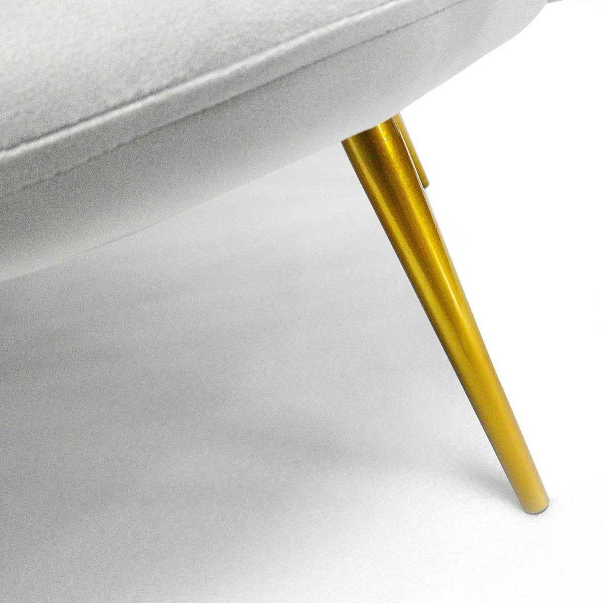 Voir la diapositive 6 : Paris Prix Canapé 2 places en velours  dabren  138cm argent