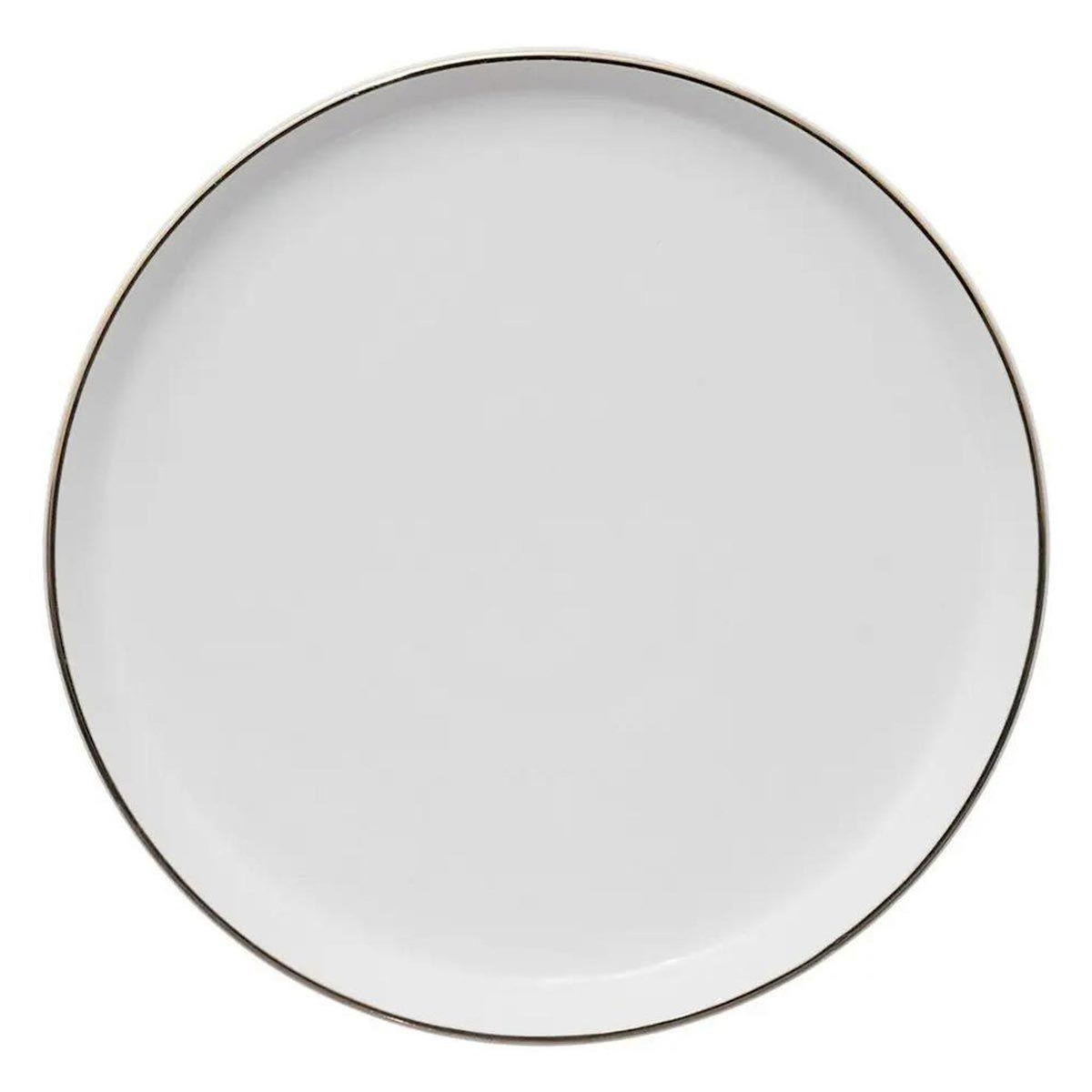 SECRET DE GOURMET Lot de 6 Assiettes à Dessert  Sublima  20cm Blanc