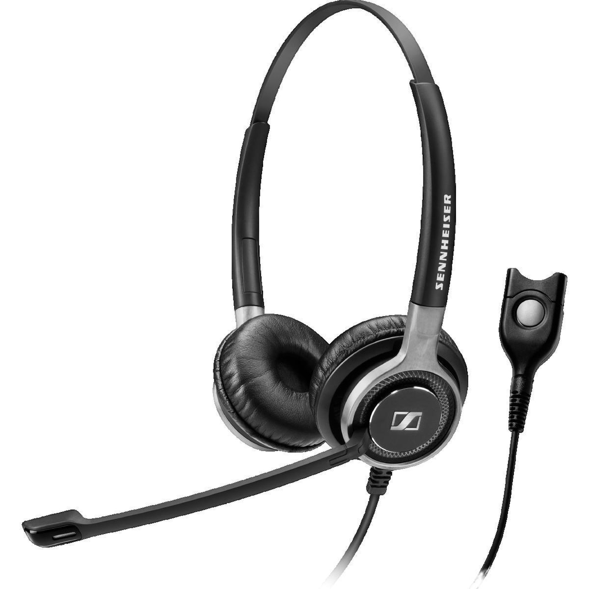 EPOS Micro-casque EPOS Impact SC 660 - Filaire - Anti-bruit - Easy Disconnect - Noir et Argent