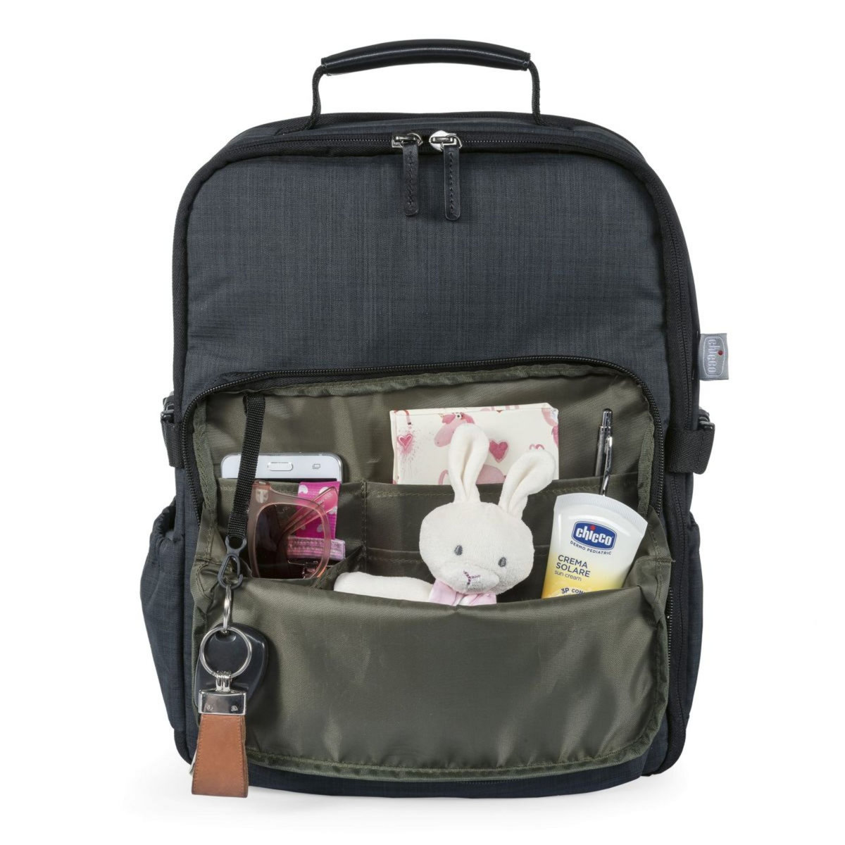 CHICCO Sac à dos à langer Cool grey