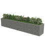 Voir la diapositive 4 : VIDAXL Lit sureleve a gabion Acier galvanise 540x90x100 cm