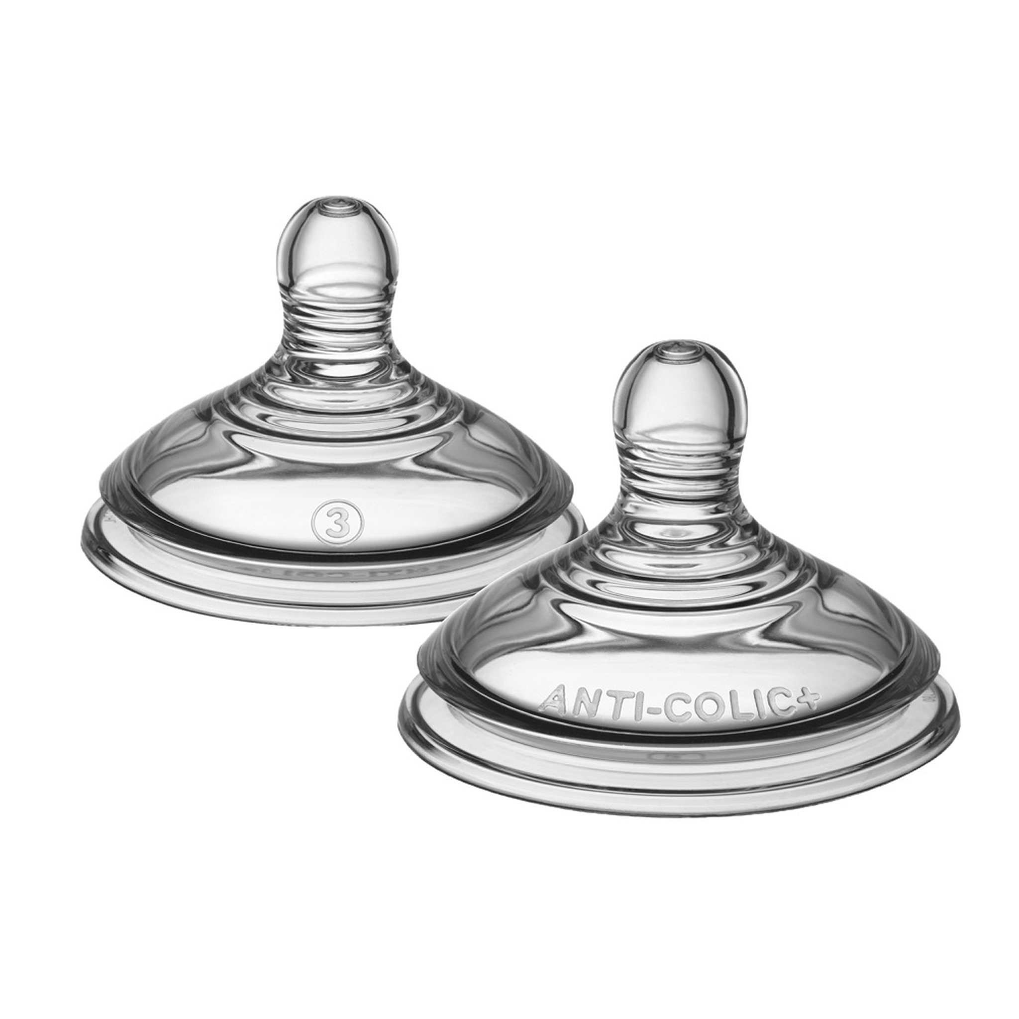 TOMMEE TIPPEE Tétine anti-colique avancé à débit rapide x2