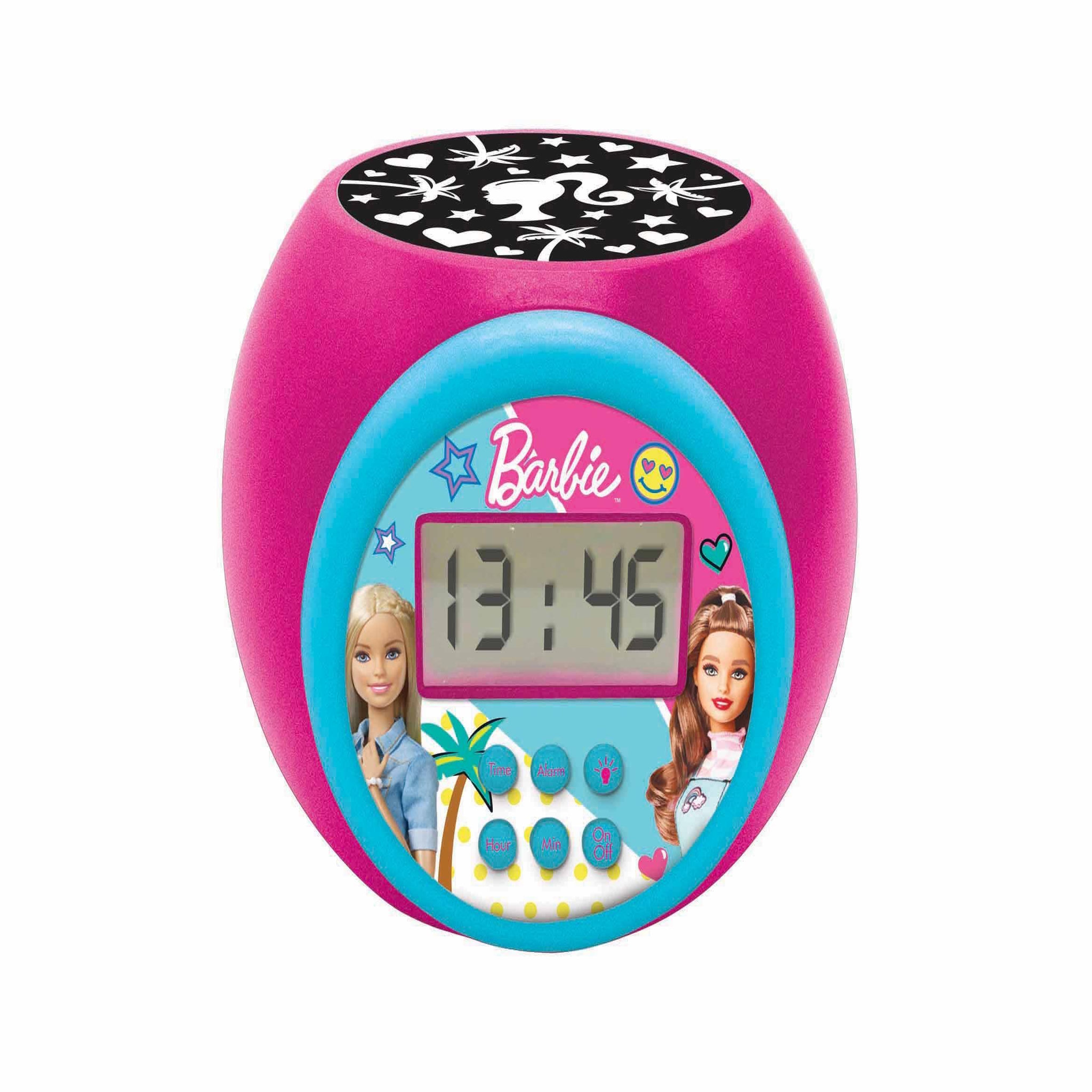 Lexibook Réveil Projecteur Barbie
