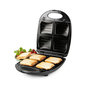Voir la diapositive 4 : Domo Croques gaufre 2 plaques 1200w - DO9295C