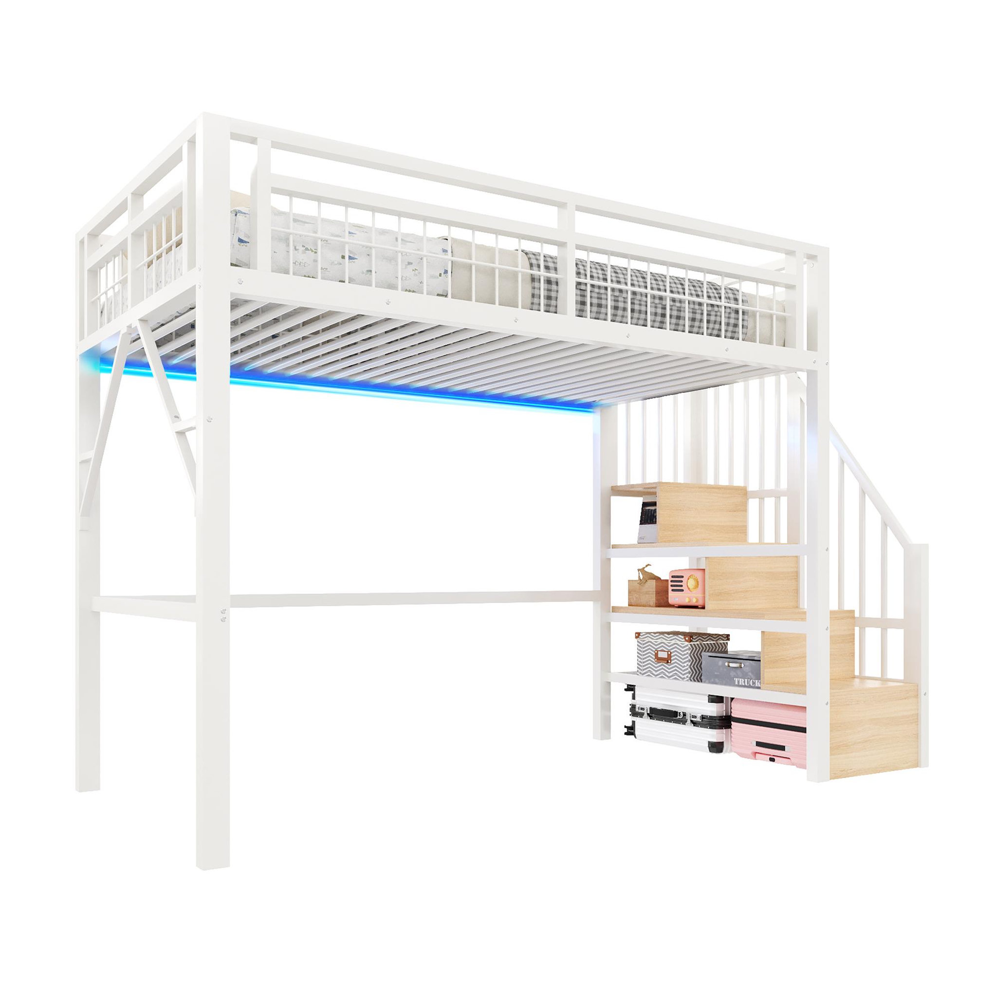 Voir la diapositive 1 : MERAX Lit mezzanine