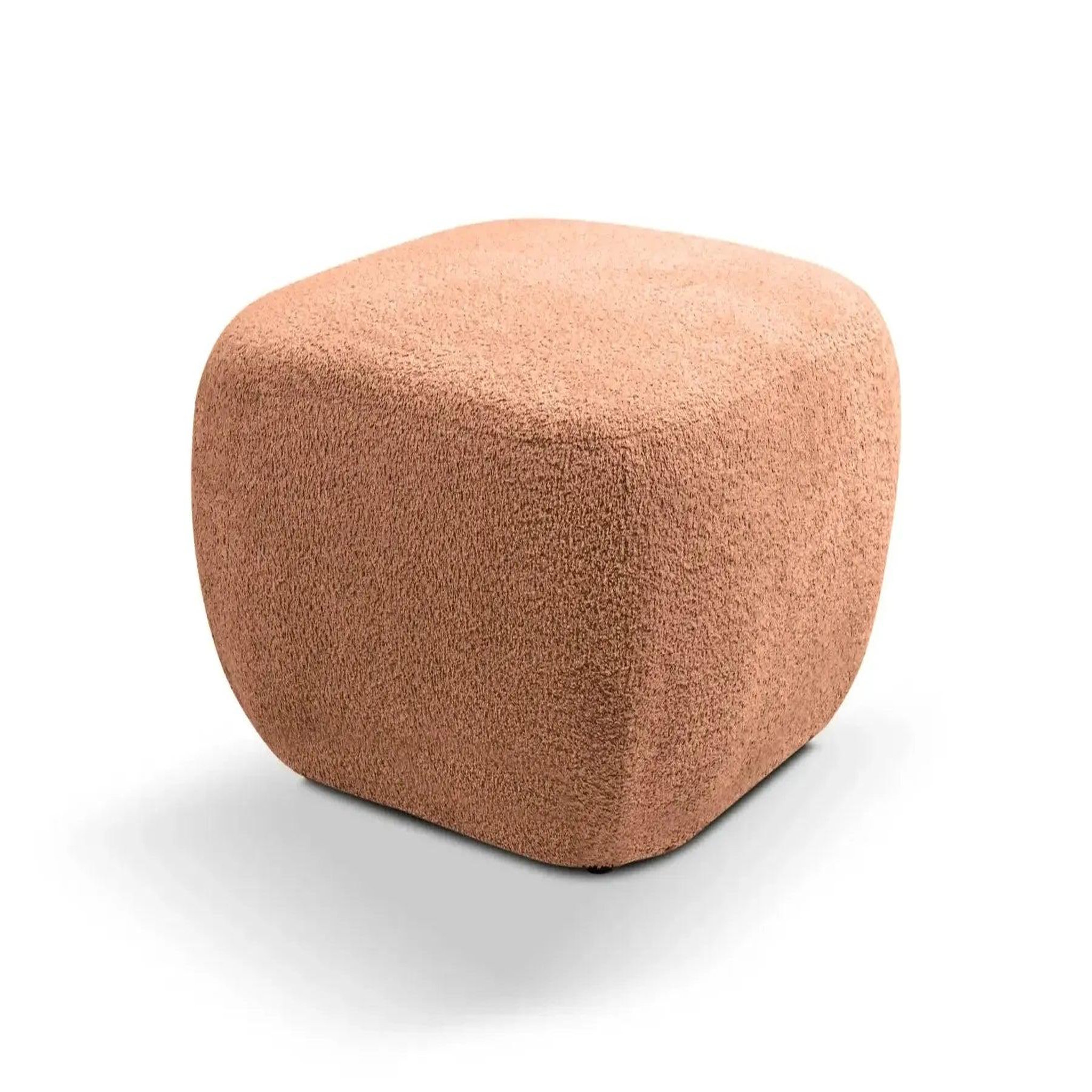 Voir la diapositive 5 : CASANOVA PARIS Santiago - pouf tissu bouclette