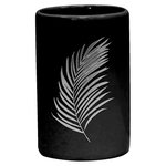 Paris Prix Gobelet Salle de Bain Imprimé  Orbella  11cm Noir & Argent