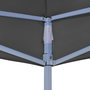 Voir la diapositive 5 : VIDAXL Toit de tente de reception 4,5x3 m Anthracite 270 g/m^2