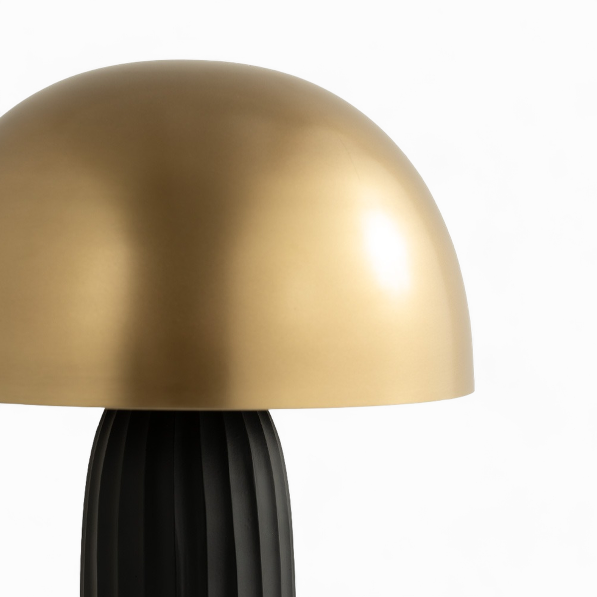 MAISON PAVANE Lampe à poser en métal noir et doré-Joy