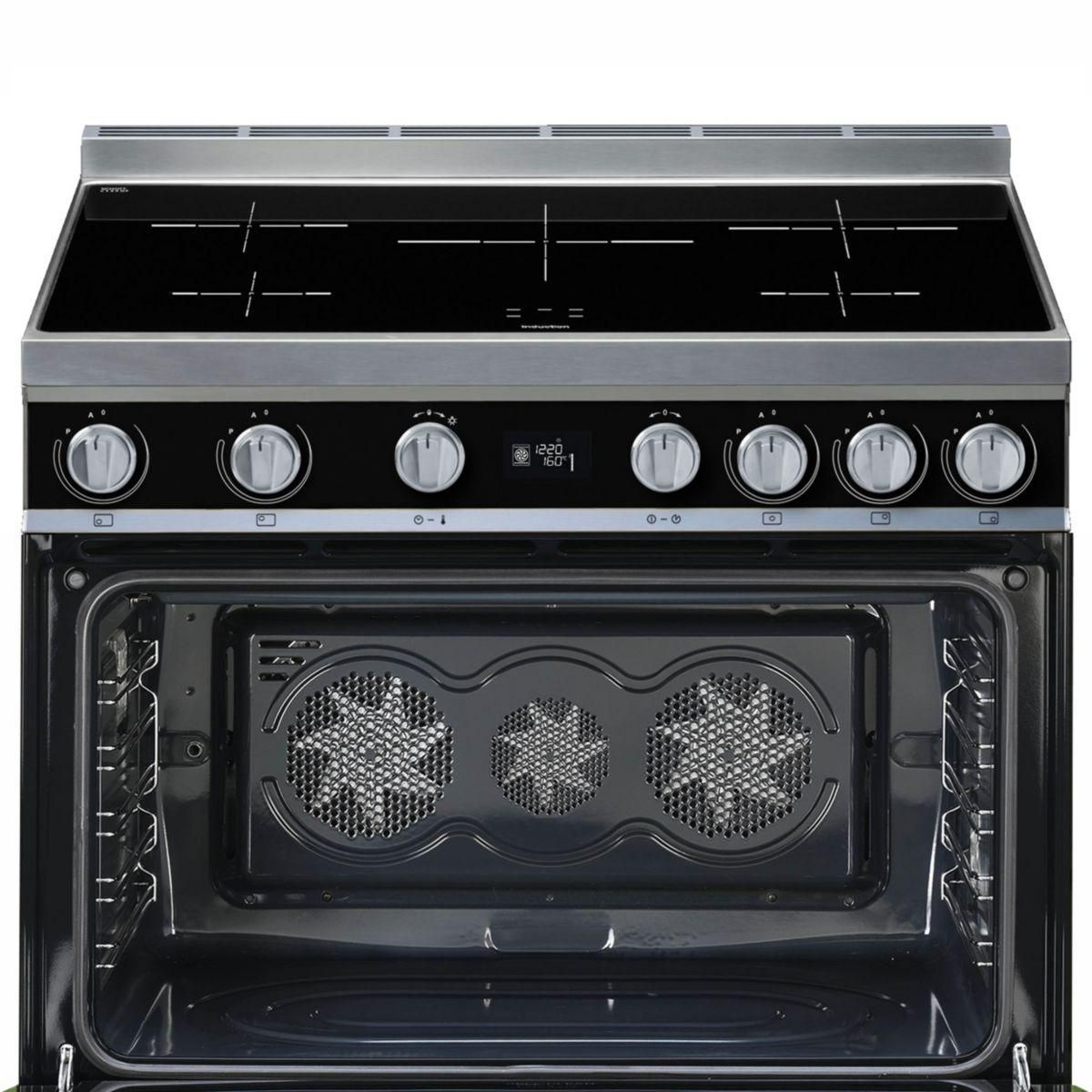 SMEG Piano de cuisson induction CPF9IPBL