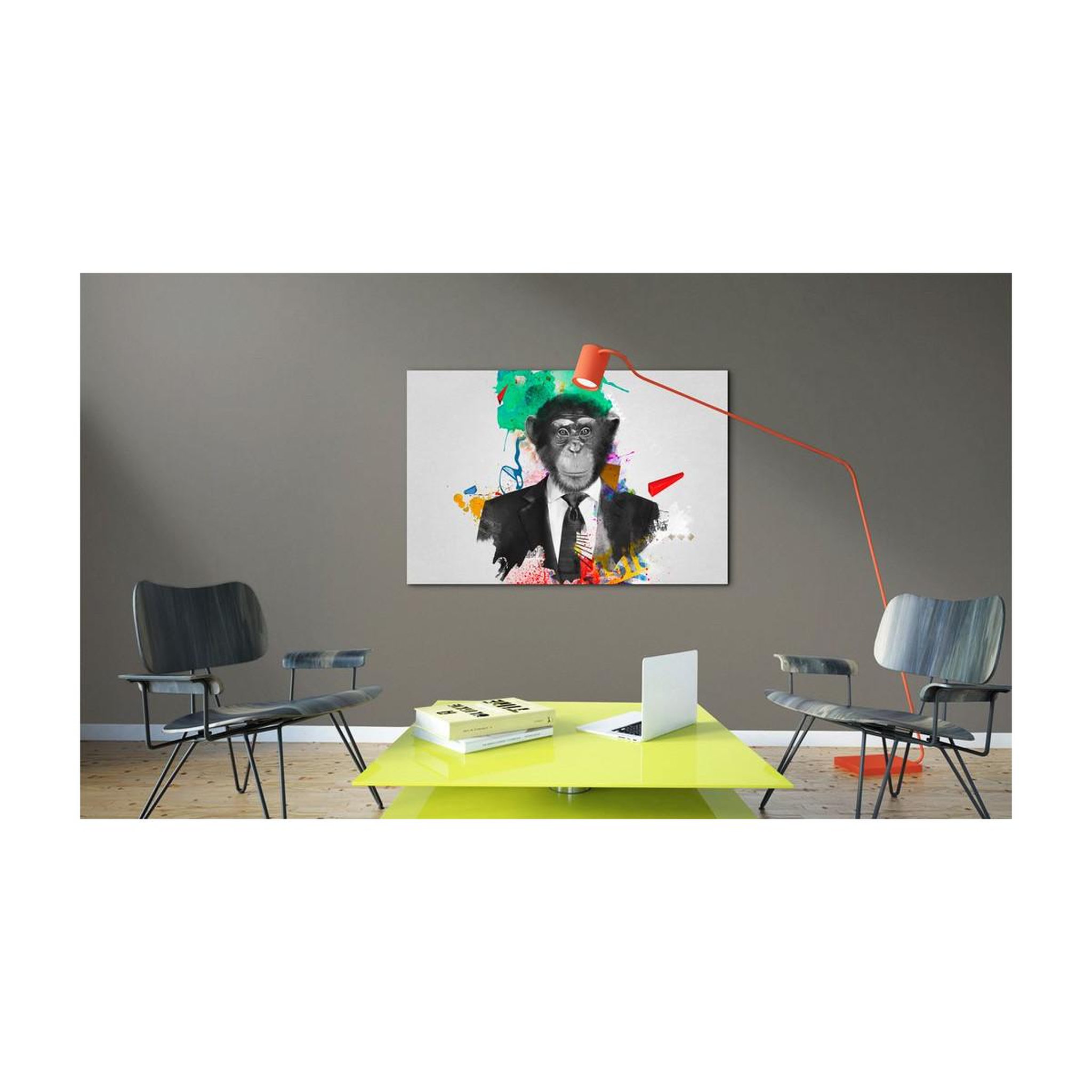 Voir la diapositive 2 : Paris Prix Tableau Imprimé  Mr Monkey