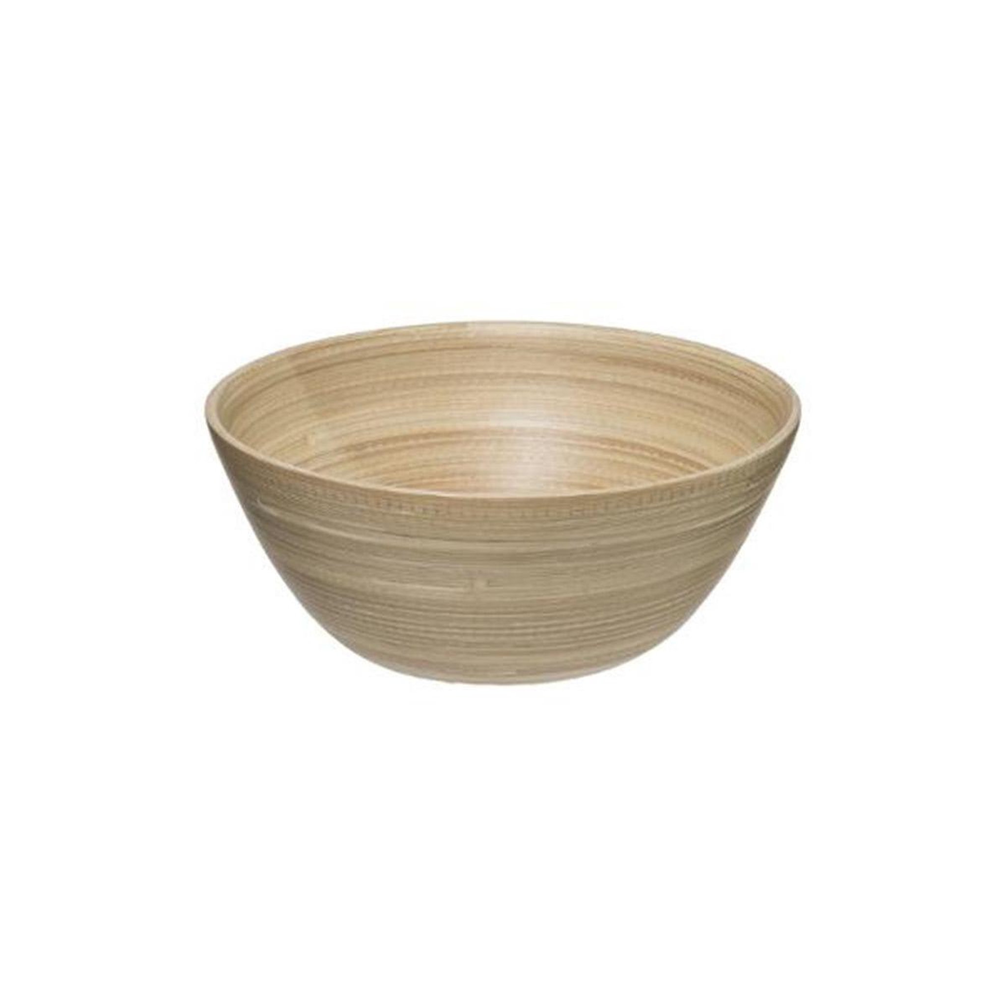 Voir la diapositive 1 : FIVE Saladier en bambou laqué  bicolore  30cm naturel
