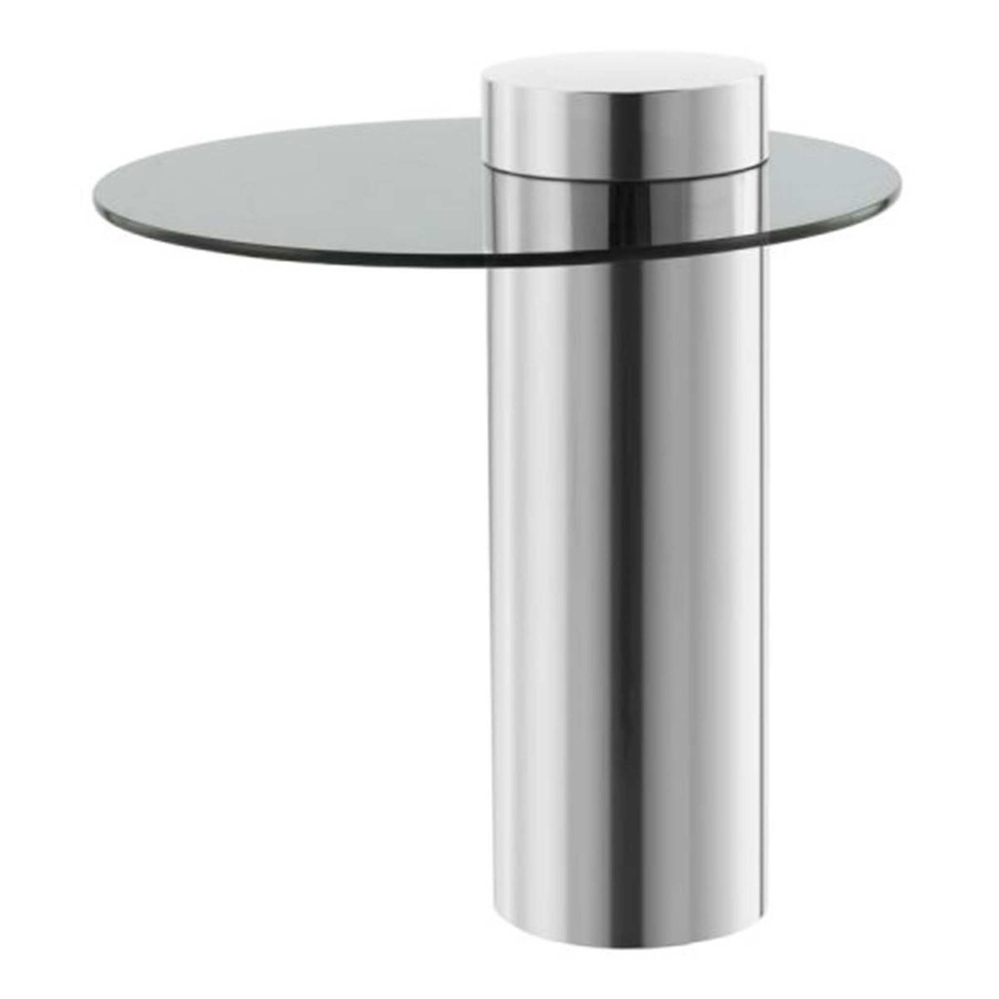 Paris Prix Table d'appoint design  ontario  50cm argent & gris