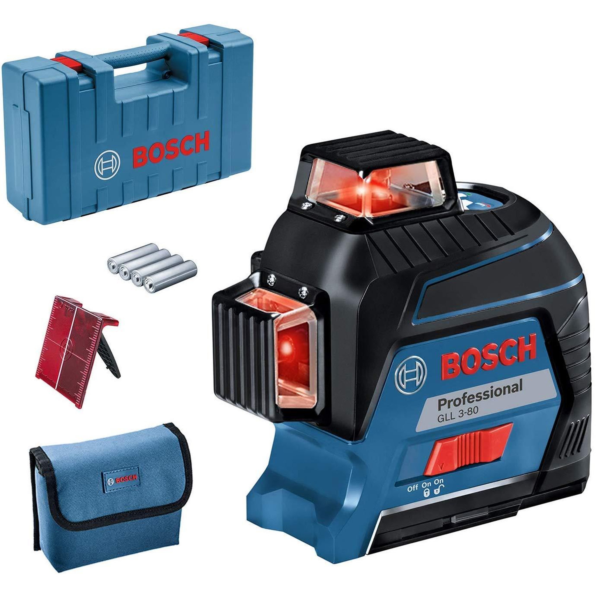 BOSCH Niveau laser professionnel 360° - 0 601 063 S00