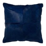 Paris Prix Coussin Effet Peau  Norbert  45x45cm Bleu