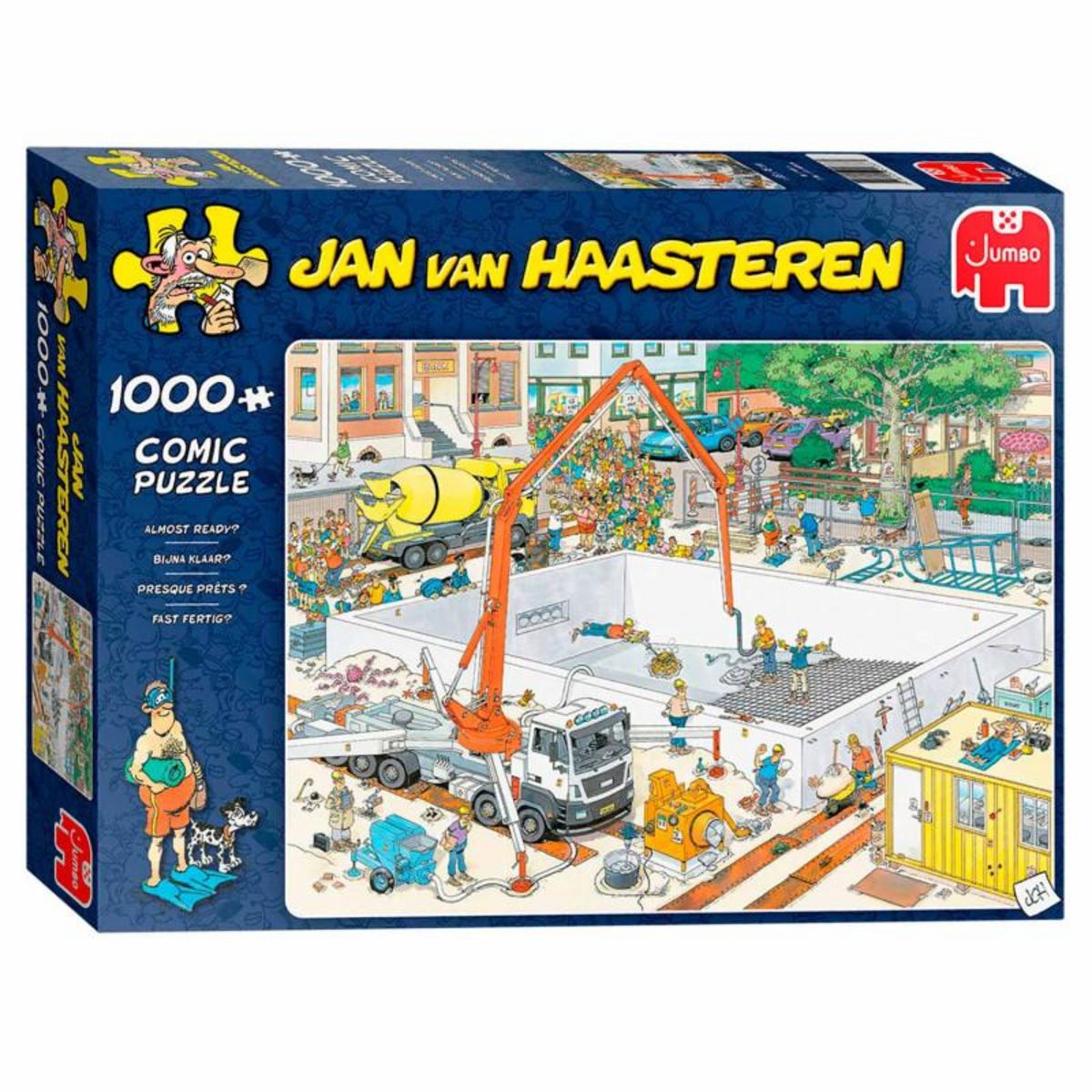 Jumbo JUMBO Jan van Haasteren Puzzle - Swimming Pool, 1000st.