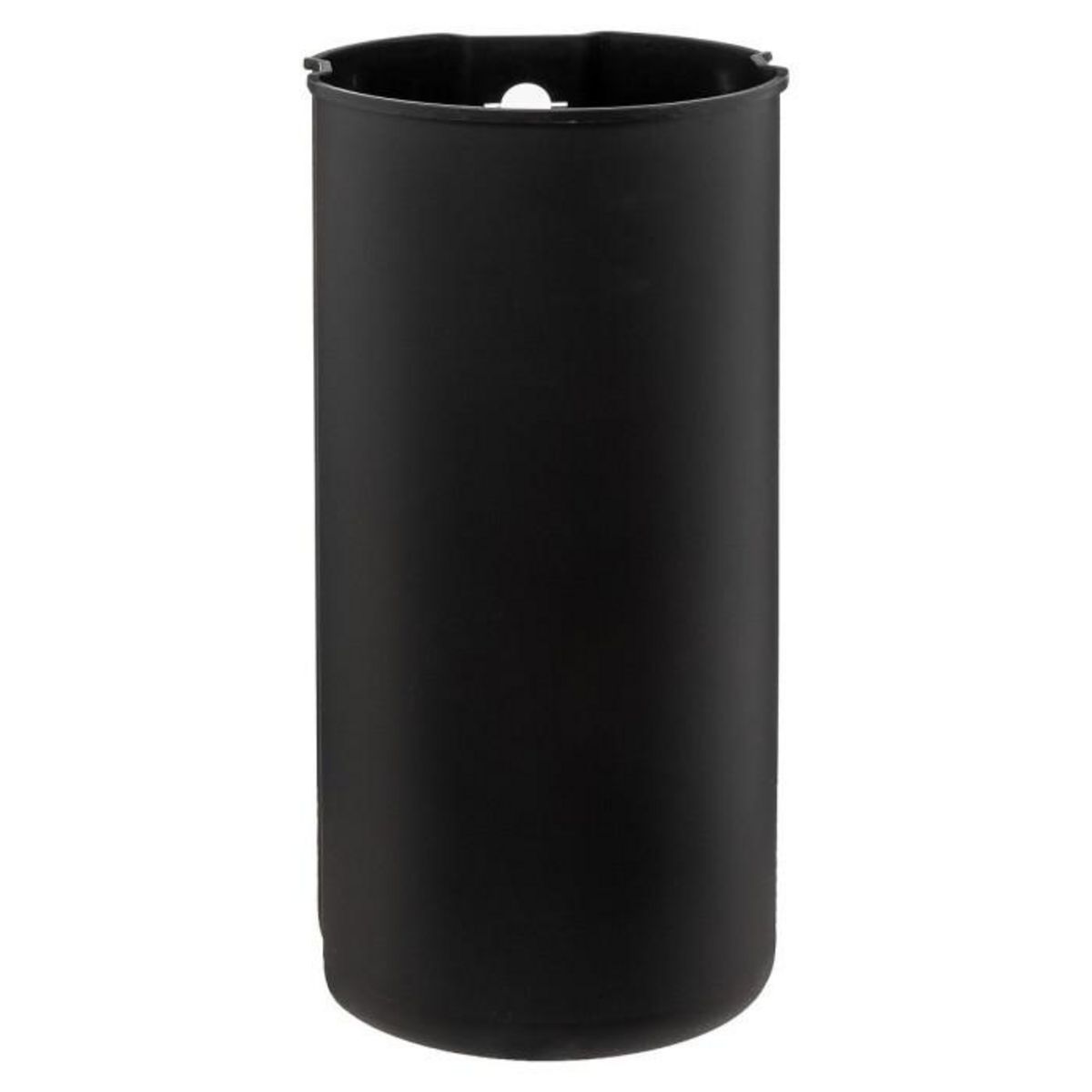 FIVE Poubelle de Cuisine en Métal  Delta  30L Inox Noir