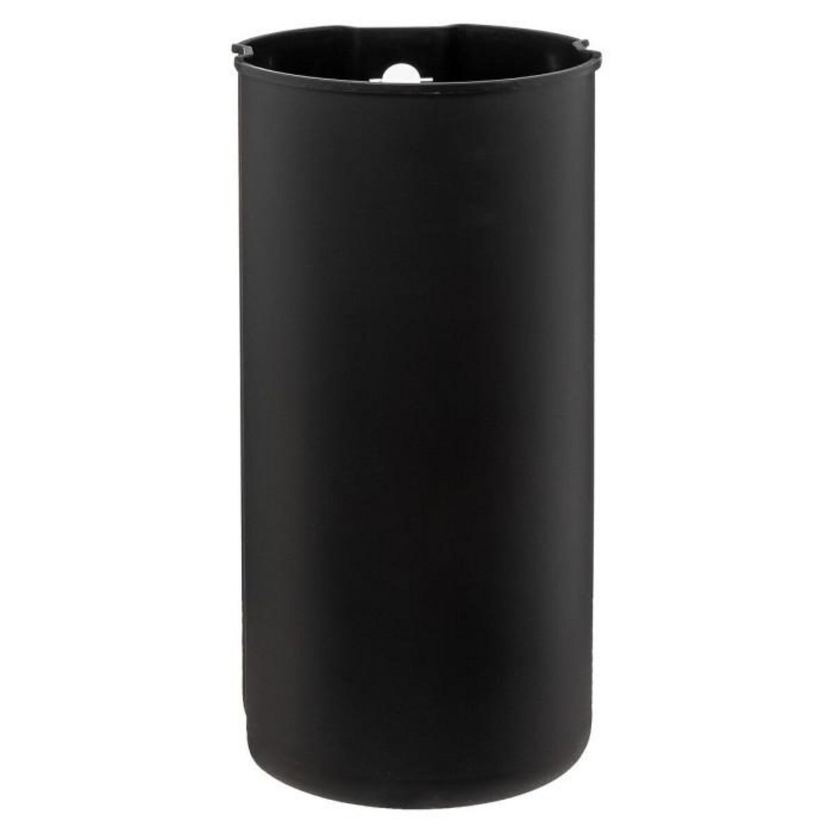 FIVE Poubelle de Cuisine en Métal  Delta  30L Inox Noir