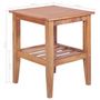 Voir la diapositive 6 : VIDAXL Table basse 40x40x50 cm Carree Teck solide