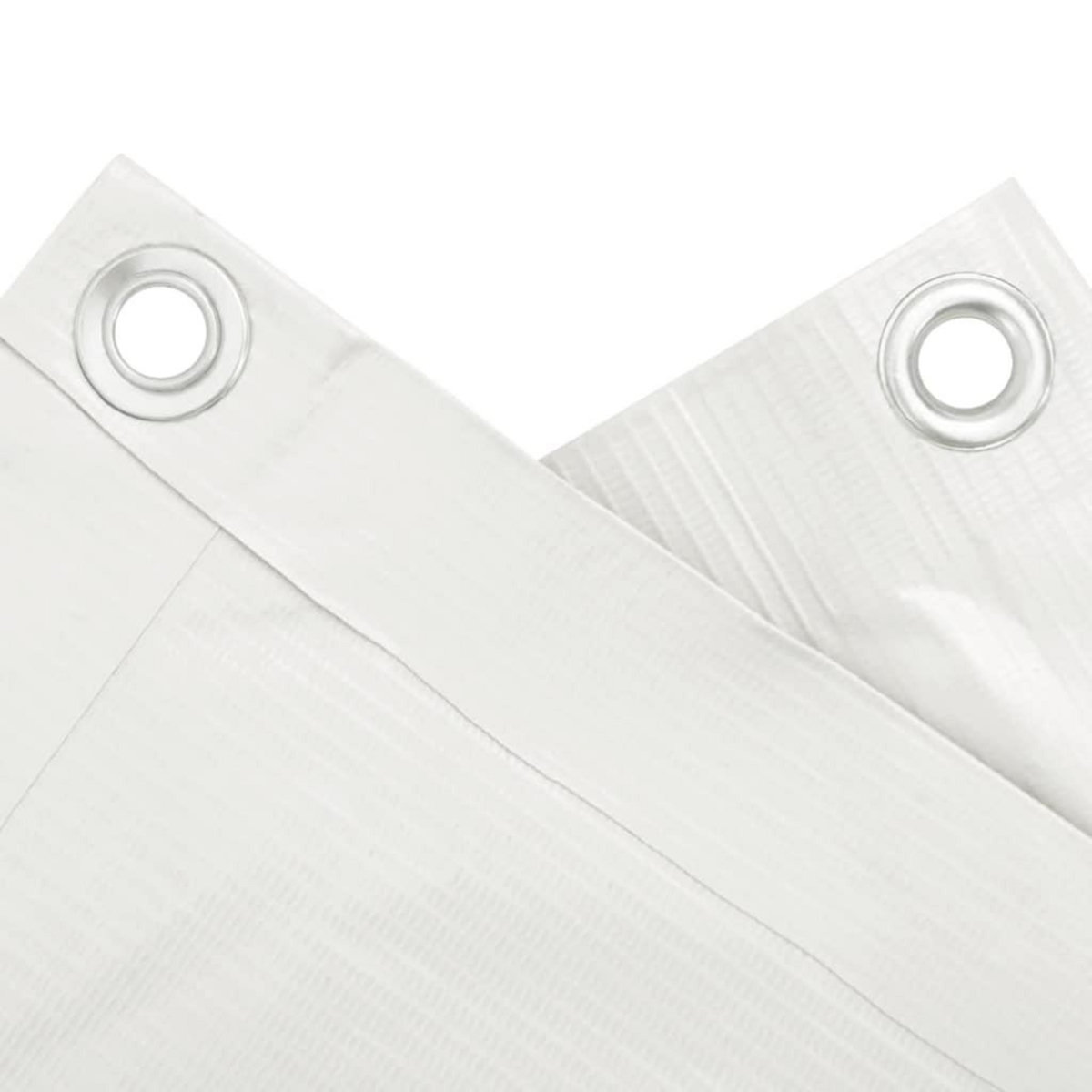 VIDAXL Ecran d'intimite de balcon blanc 800x120 cm PVC