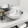 Voir la diapositive 1 : VIDAXL Lavabo 40  x 33 x 13,5 cm Ceramique Argente