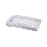 DOMIVA DOMIVA Matelas langer PVC + 2 Eponges amovibles - Blanc imprime etoiles