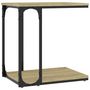 Voir la diapositive 2 : VIDAXL Table d'appoint Chene sonoma 50x35x52 cm Bois d'ingenierie