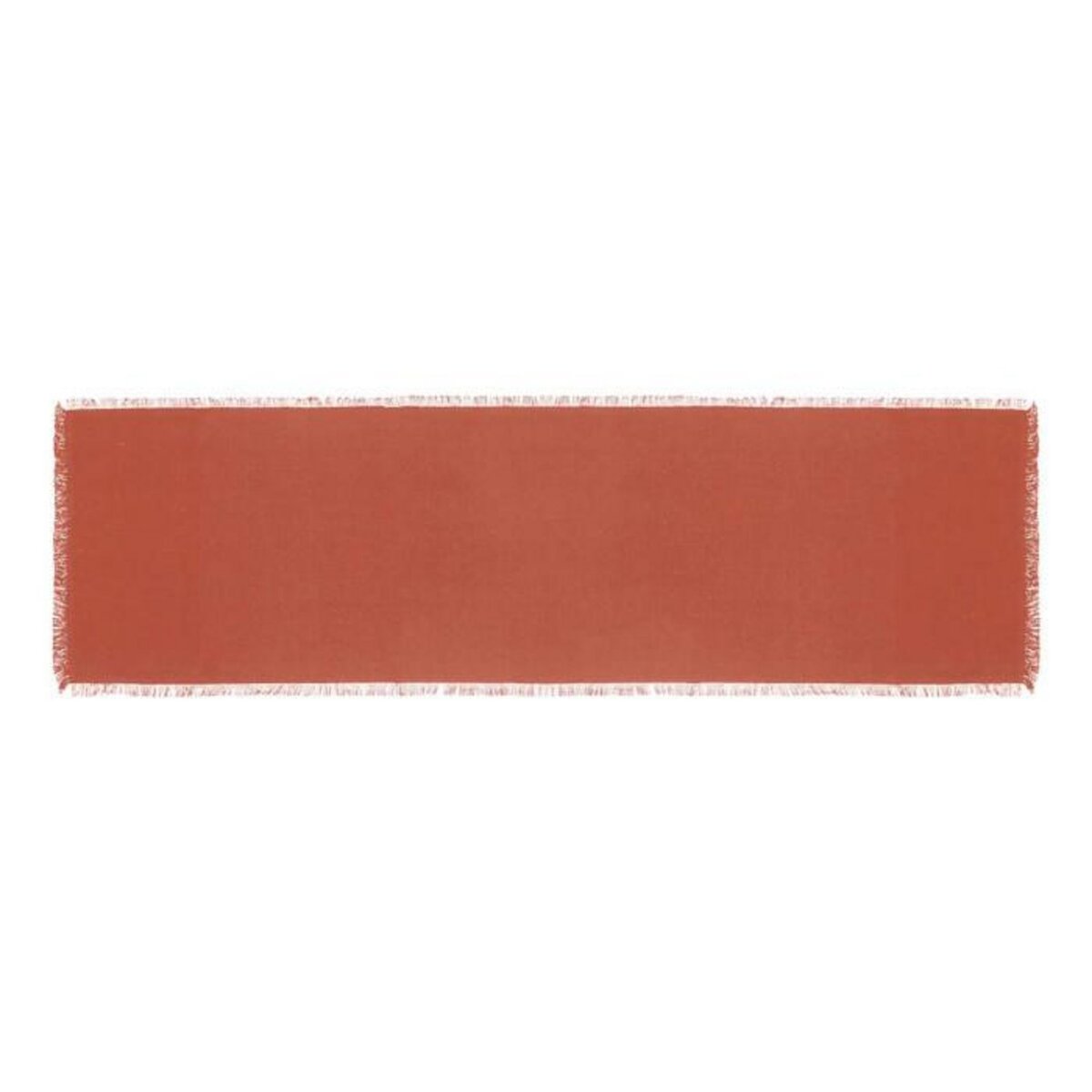 SECRET DE GOURMET Chemin de Table  Maha  38x140cm Terracotta