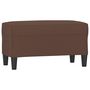 Voir la diapositive 2 : VIDAXL Banc Marron 70x35x41 cm Similicuir