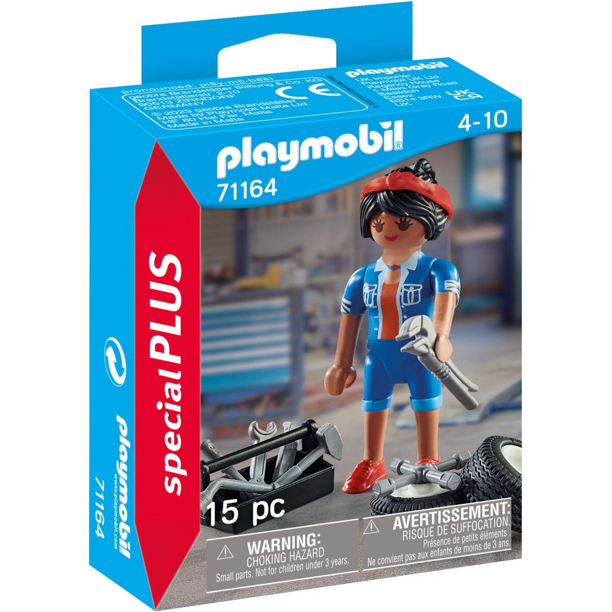 PLAYMOBIL 71164 Mécanicienne 