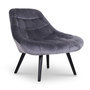 Voir la diapositive 1 : Paris Prix Fauteuil Scandinave en Velours  Johan  102cm Gris