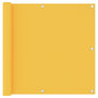 Voir la diapositive 1 : VIDAXL Ecran de balcon Jaune 90x400 cm Tissu Oxford