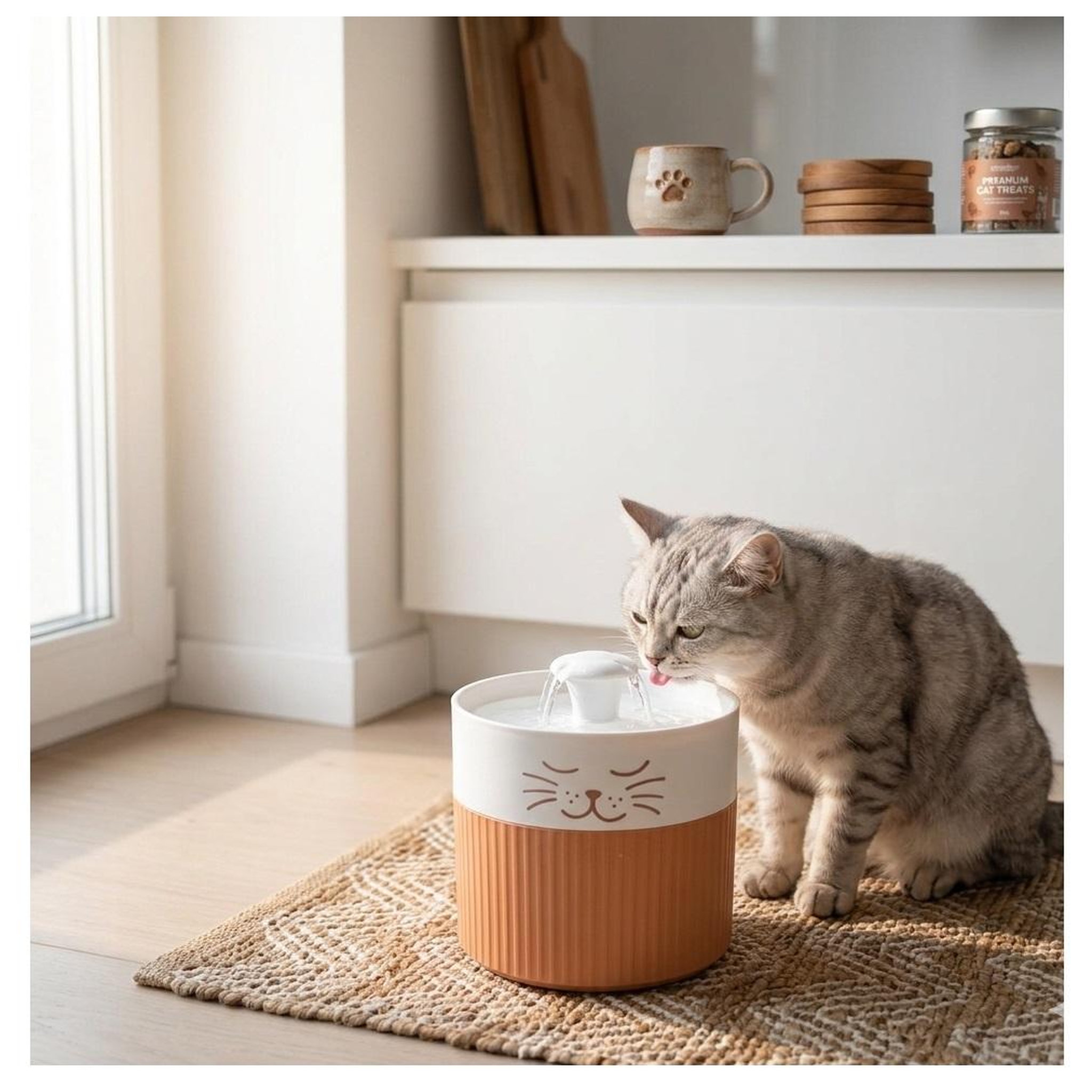 Voir la diapositive 2 : Eden Fontaine a eau mali 2l pour chat et petit chien
