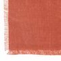 Voir la diapositive 2 : SECRET DE GOURMET Chemin de Table  Maha  38x140cm Terracotta