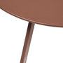 Voir la diapositive 4 : HESPERIDE Table basse de jardin ronde SAONA