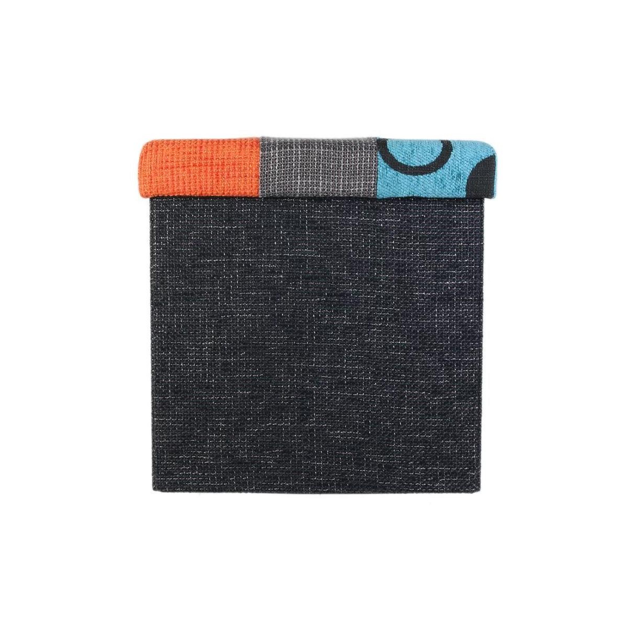 The Home Deco Factory Pouf & coffre de rangement  patchwork  38cm multicolore