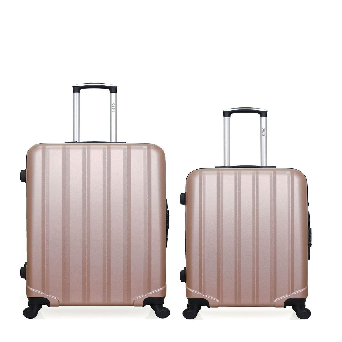 HERO HERO - Lot de 2 - Valise grand format et valise weekend HIMALAYA