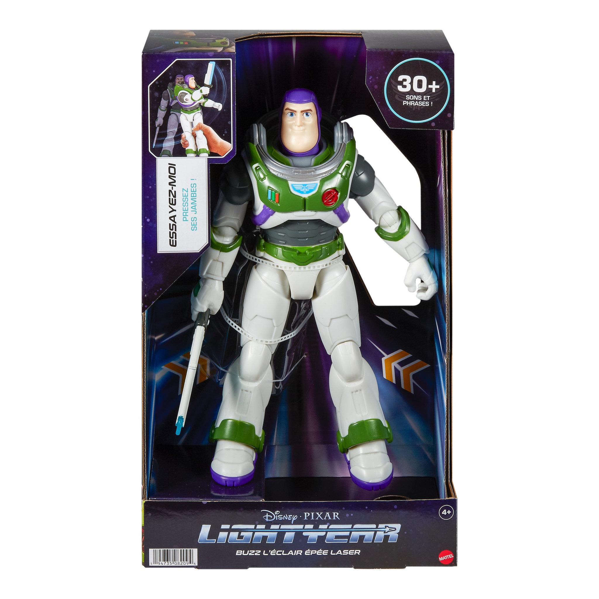 Voir la diapositive 8 : MATTEL Figurine Buzz l'Éclair Épée lazer Disney Pixar